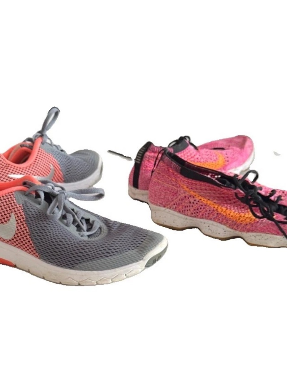 Nike Womens Workout Bundle 2 Pair Athletic Running Shoes Gym Sneakers Size 8